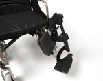 OPTION - Repose-jambe articulé auto-corrigeant en longueur, avec palette articulée, raccourci de 7 cm (V300 et V300 XXL) 🪪