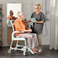 ETAC CLEAN - Chaise de douche à roulette, adaptée à un usage intensif 🪪