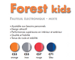 FOREST KIDS - Fauteuil électronique polyvalent pour enfant 🪪