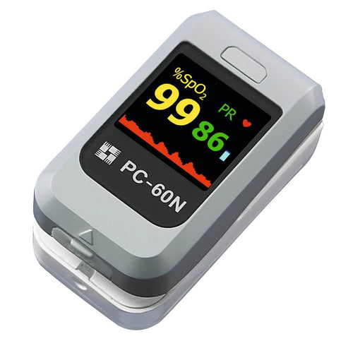PC-60N - Oxymètre de pouls avec alarme réglable