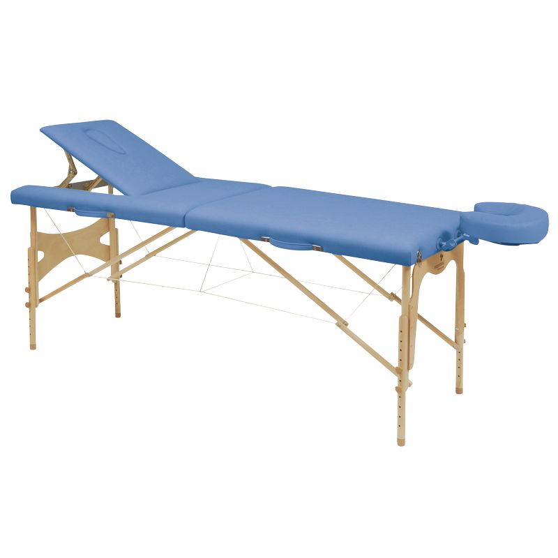 ECOPOSTURAL - Table de massage pliante en bois naturel